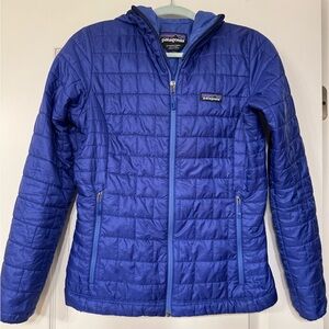 Patagonia Women’s Nano Puff Hoody Jacket Purple